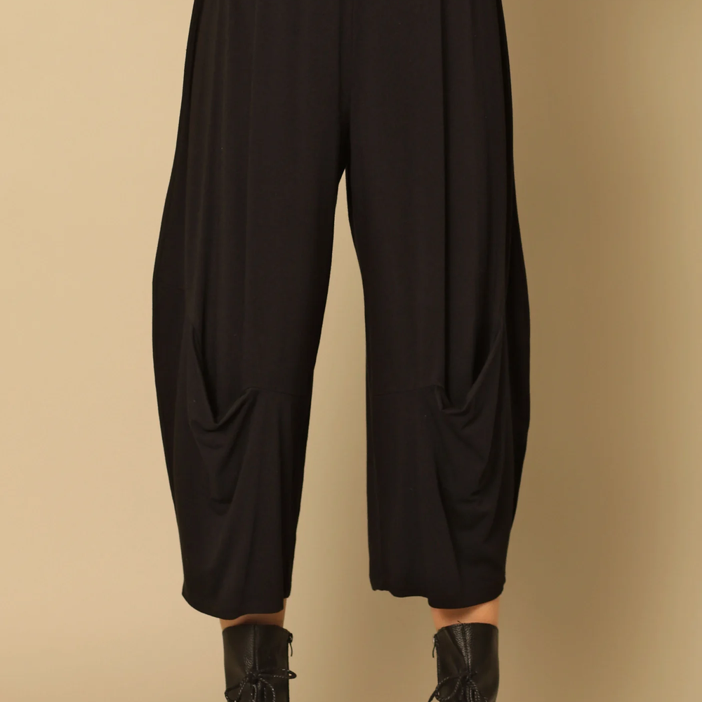 
                  
                    Black Modal Flowy Lucille Crop Pant
                  
                