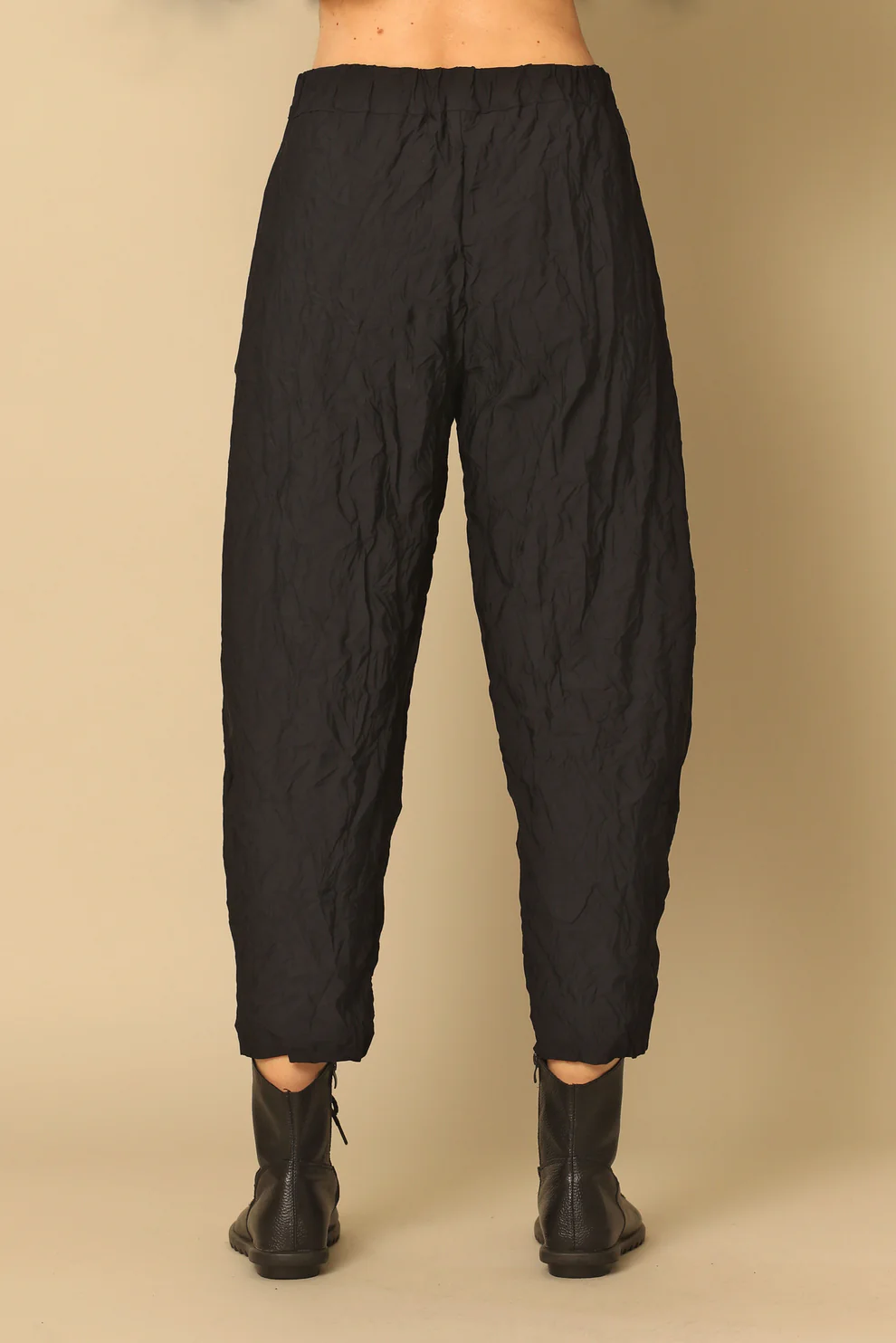 Black Samie Pant with Zipper Pockets