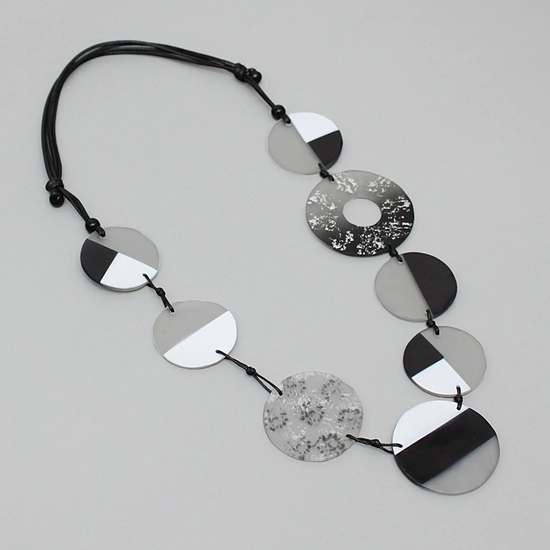 Black and White Emmy Necklace