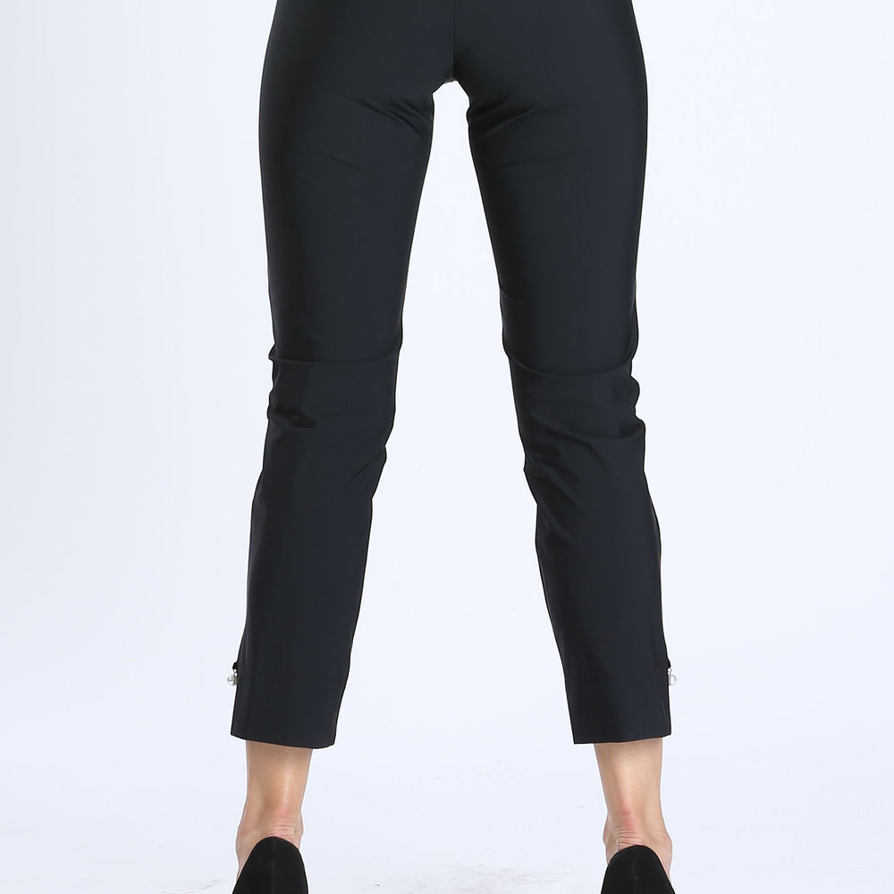 
                  
                    Black Pearl Detail Ankle Crop Pants
                  
                