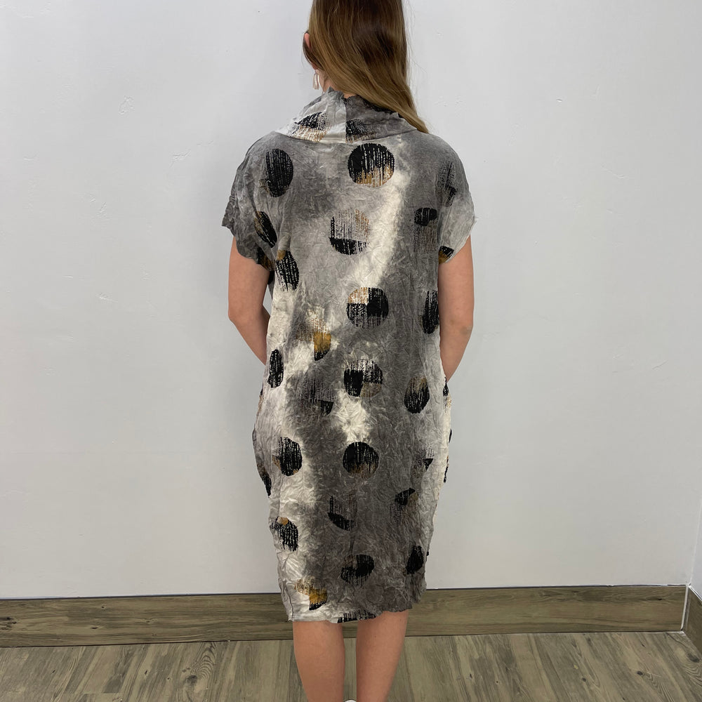 
                  
                    Short Sleeve Nimbus Gray Bubble Dress
                  
                