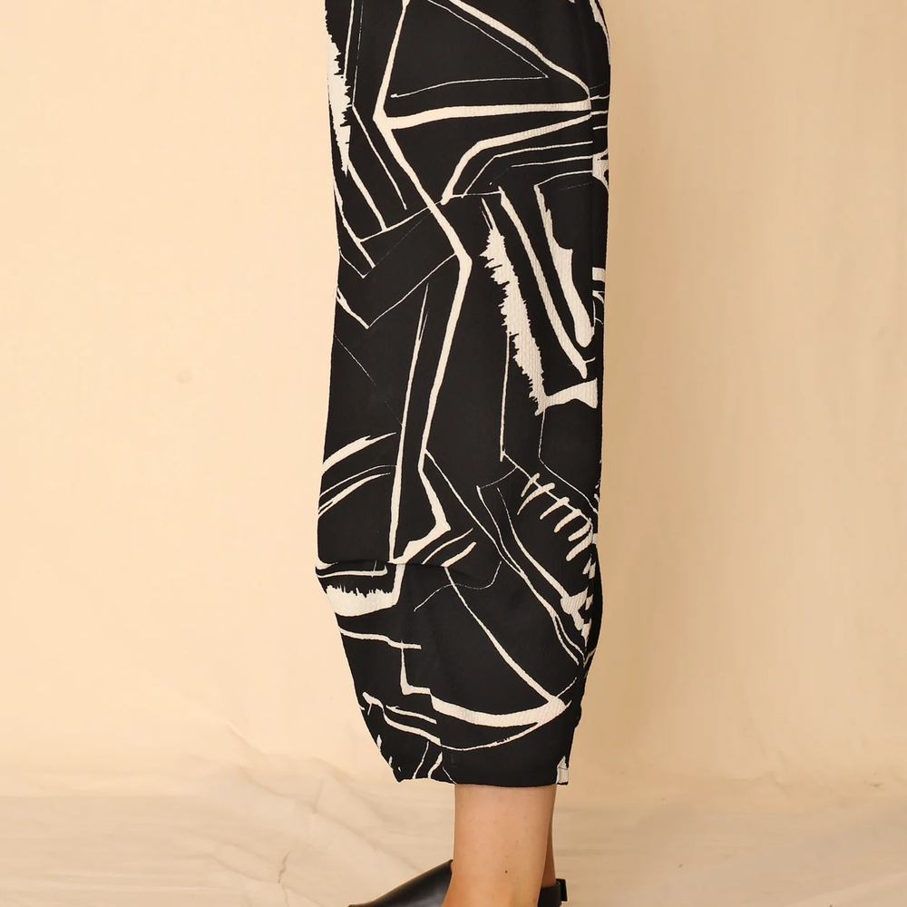 Coal Pattern Madison Crop Pant