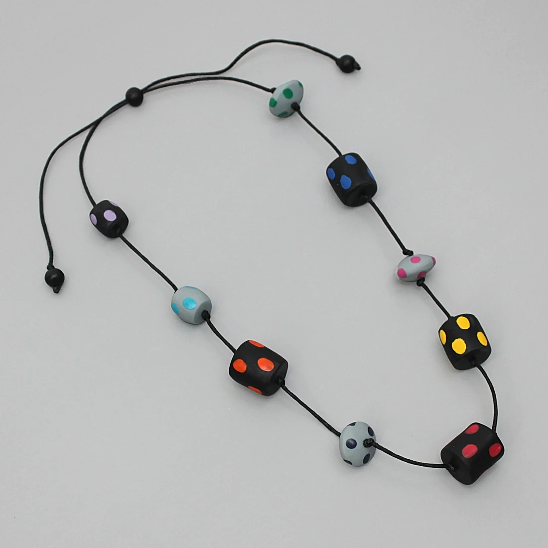 Colored Dots Layla Necklace