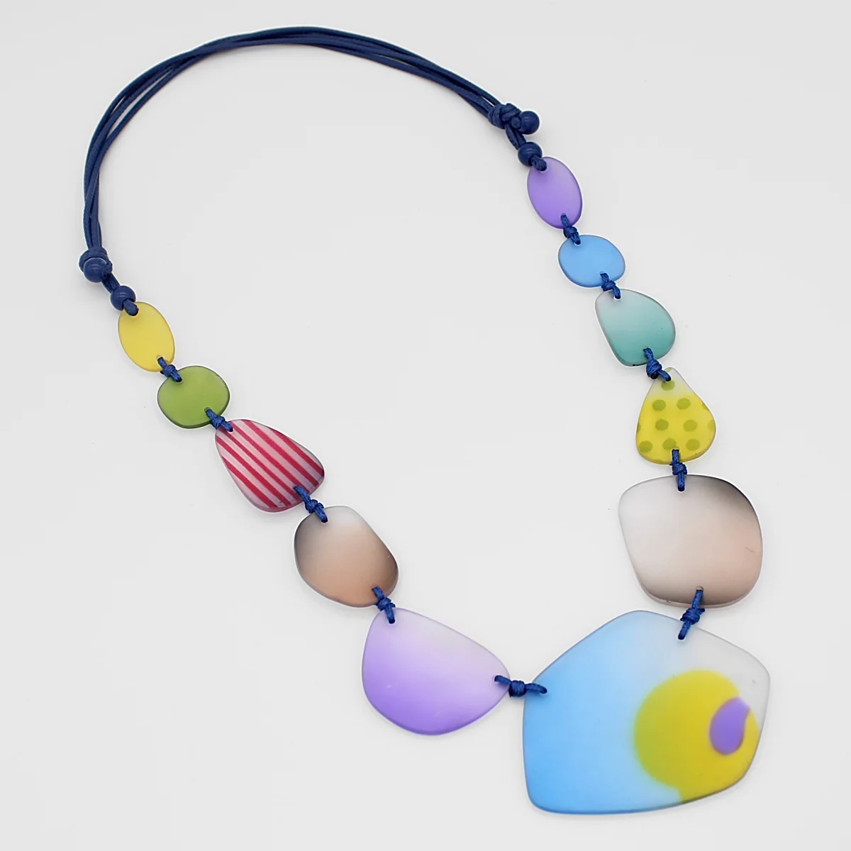 Load image into Gallery viewer, Jane Abstract Multi Color Necklace
