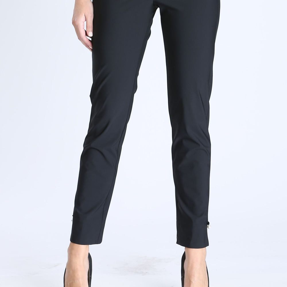 
                  
                    Black Pearl Detail Ankle Crop Pants
                  
                