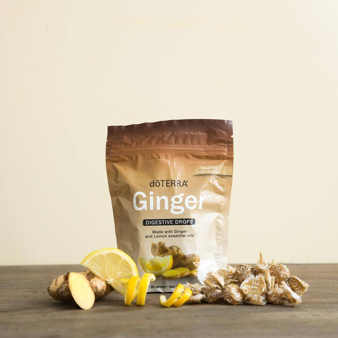 DoTERRA Ginger Throat Drops