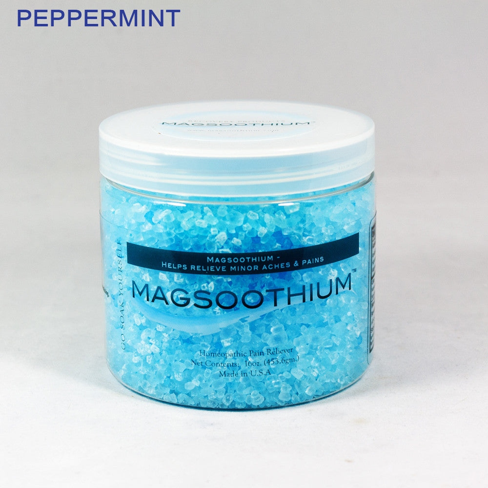 16oz Magsoothium Peppermint Crystal Soak