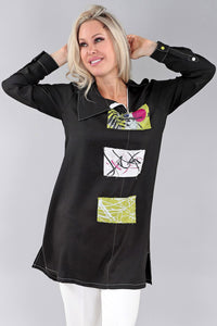 Black Long Sleeve Tunic