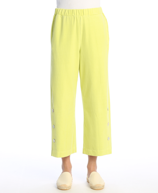Kiwi Cotton Jersey Pants with Buttons