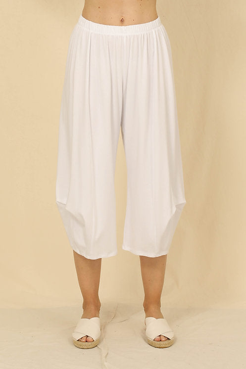 Load image into Gallery viewer, White Natalie Crop Pant
