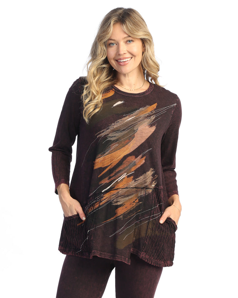 Wine Opera Mineral Washed Tunic