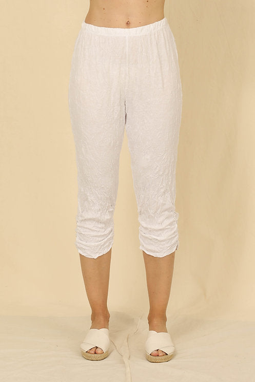 Kate White Capri Pant