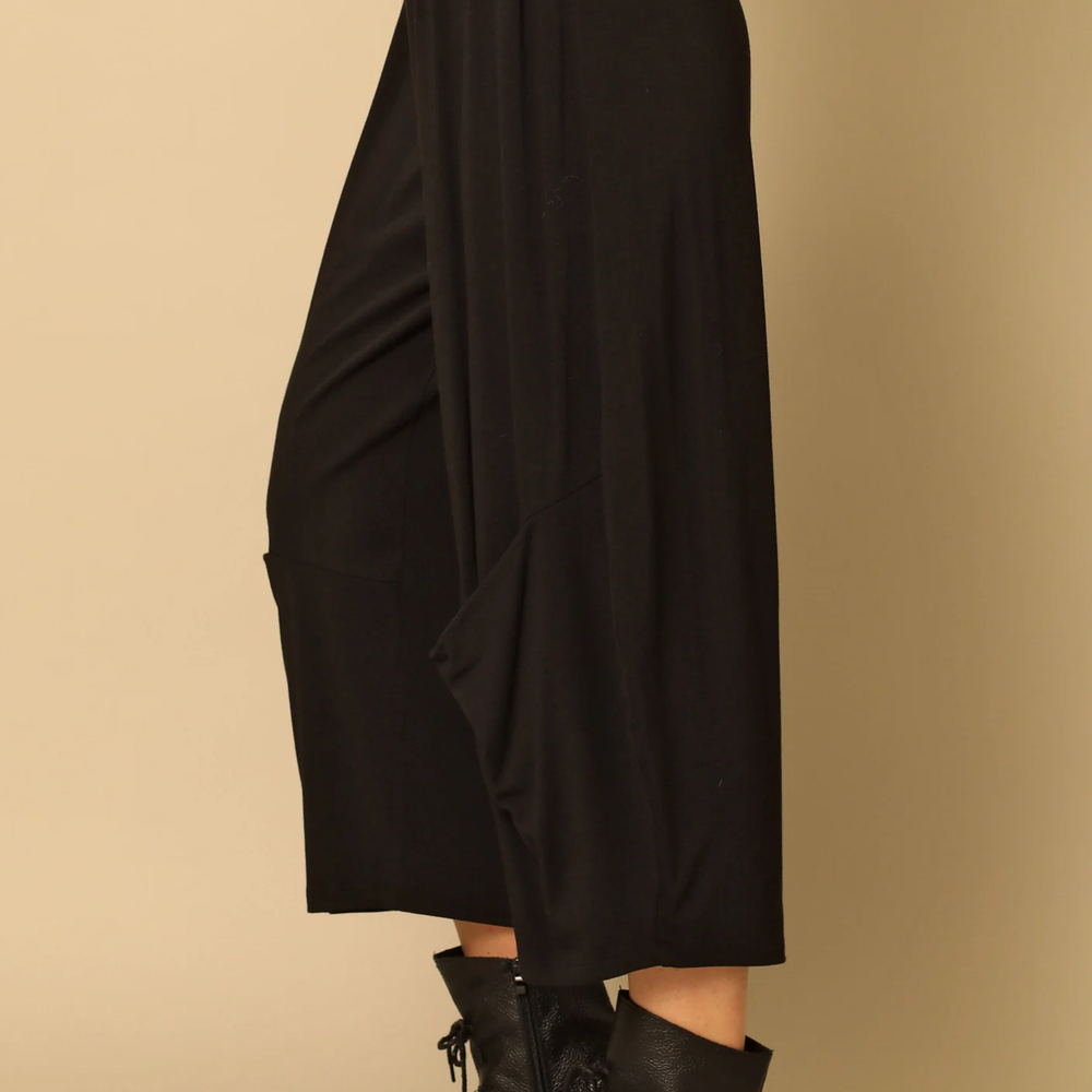 
                  
                    Black Modal Flowy Lucille Crop Pant
                  
                