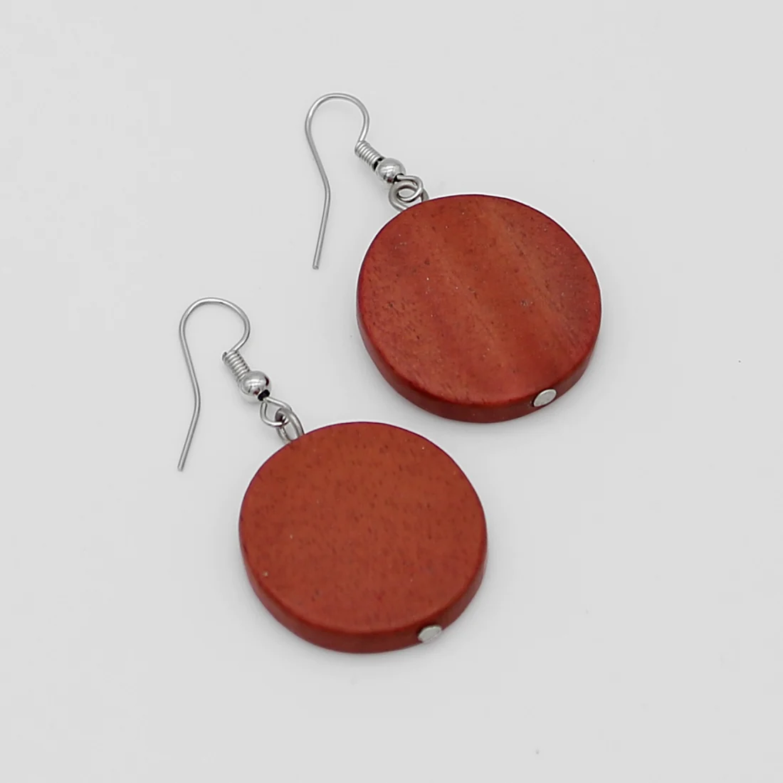 Load image into Gallery viewer, Blood Orange Statement Earrings
