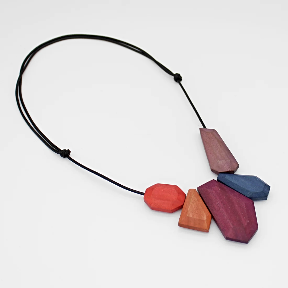 Dusty Rose Geometric Necklace