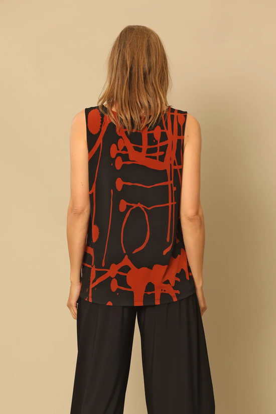 Load image into Gallery viewer, Paprika Indiana Sleeveless Tank
