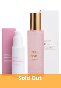 Rose Hydrosol Mist and Moringa Rose Oil