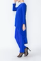 
                  
                    Boat Neck High Low Royal Blue Top
                  
                