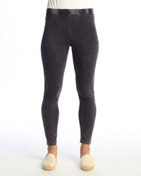 Violet Mineral Wash M31 Full Length Legging