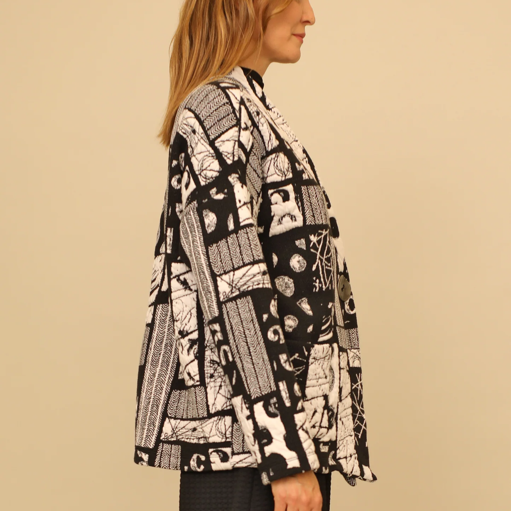 
                  
                    Compass Pattern Short Coat
                  
                