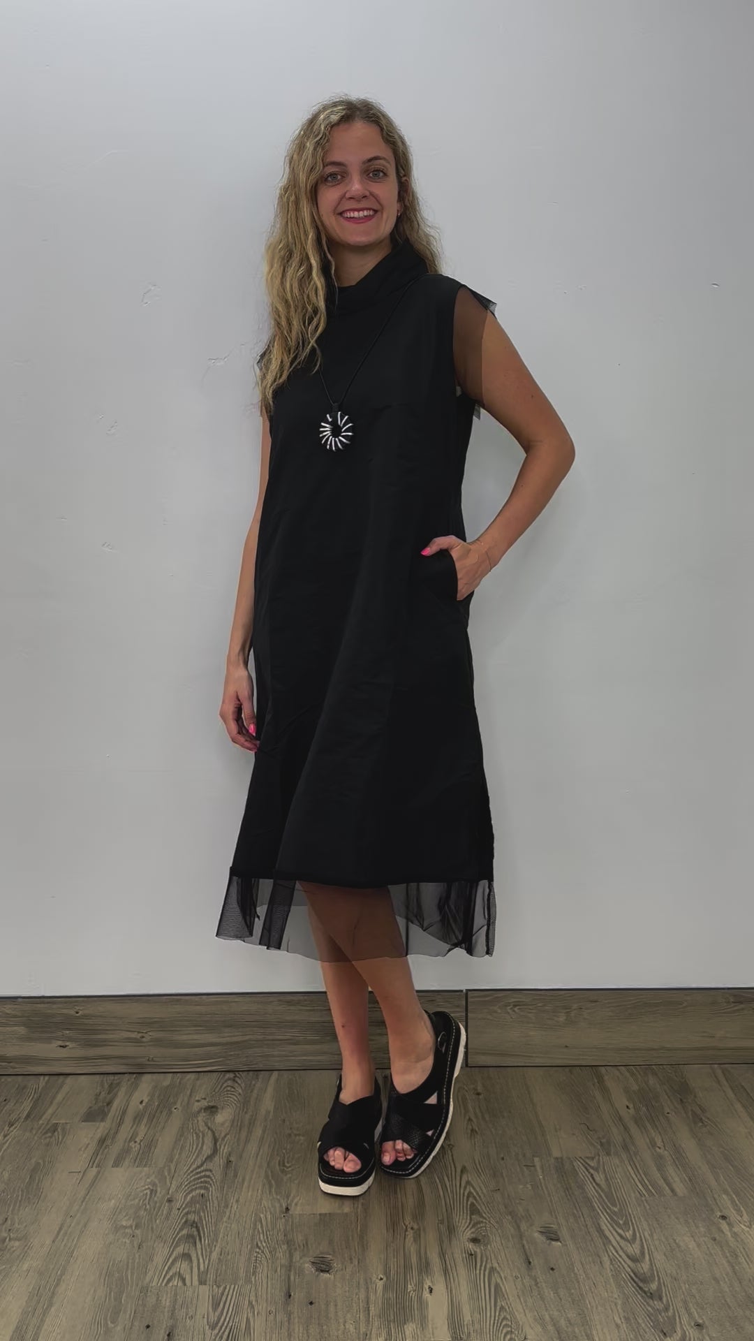 Jet Black Amari Dress