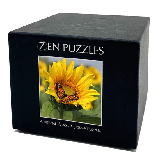 Load image into Gallery viewer, Sunflower Wooden Puzzle
