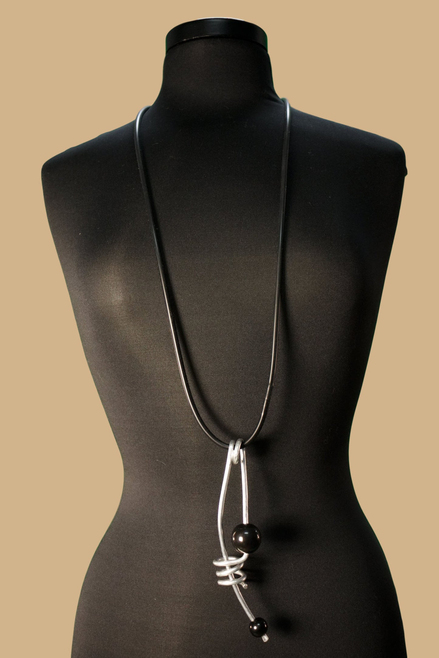 NKL206 Tagua Note Necklace