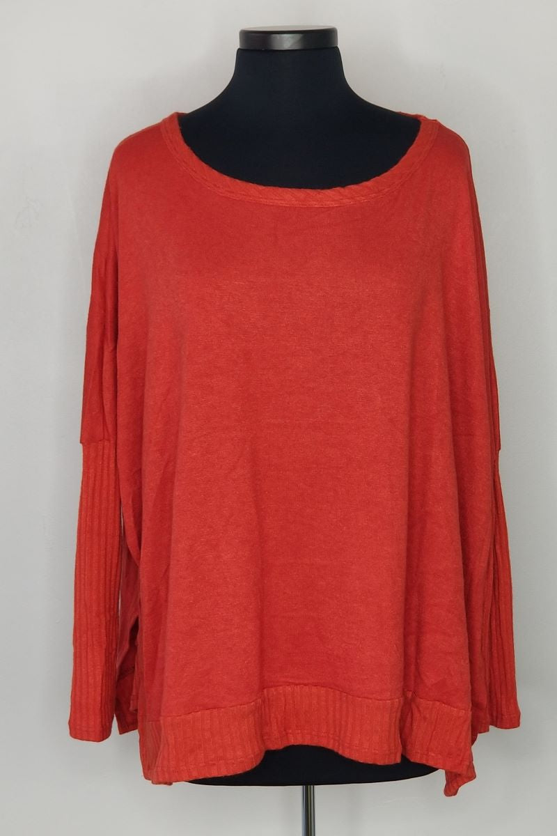 T10898CASR Dolman Sleeve Top