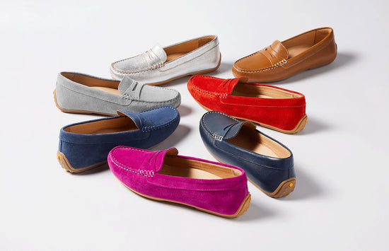Free Spirit Orange Spice Suede Loafer
