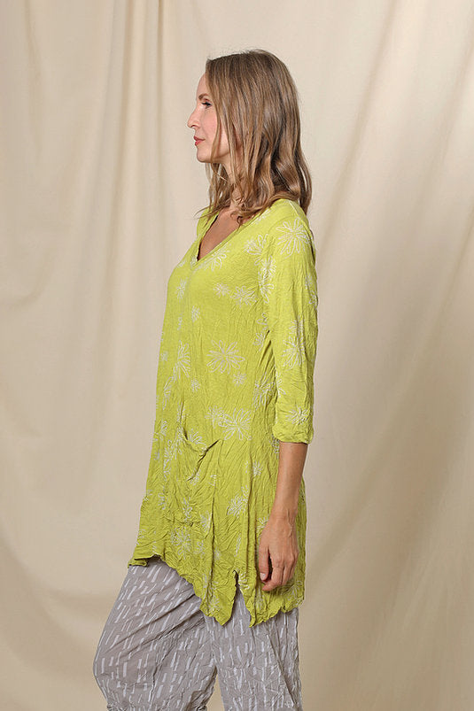 Liloude Crinkled Tunic