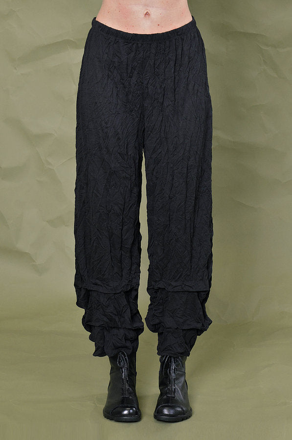 Nora Crinkle Pant - Solid