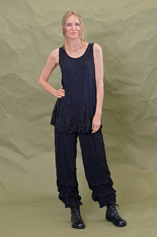 Nora Crinkle Pant - Solid