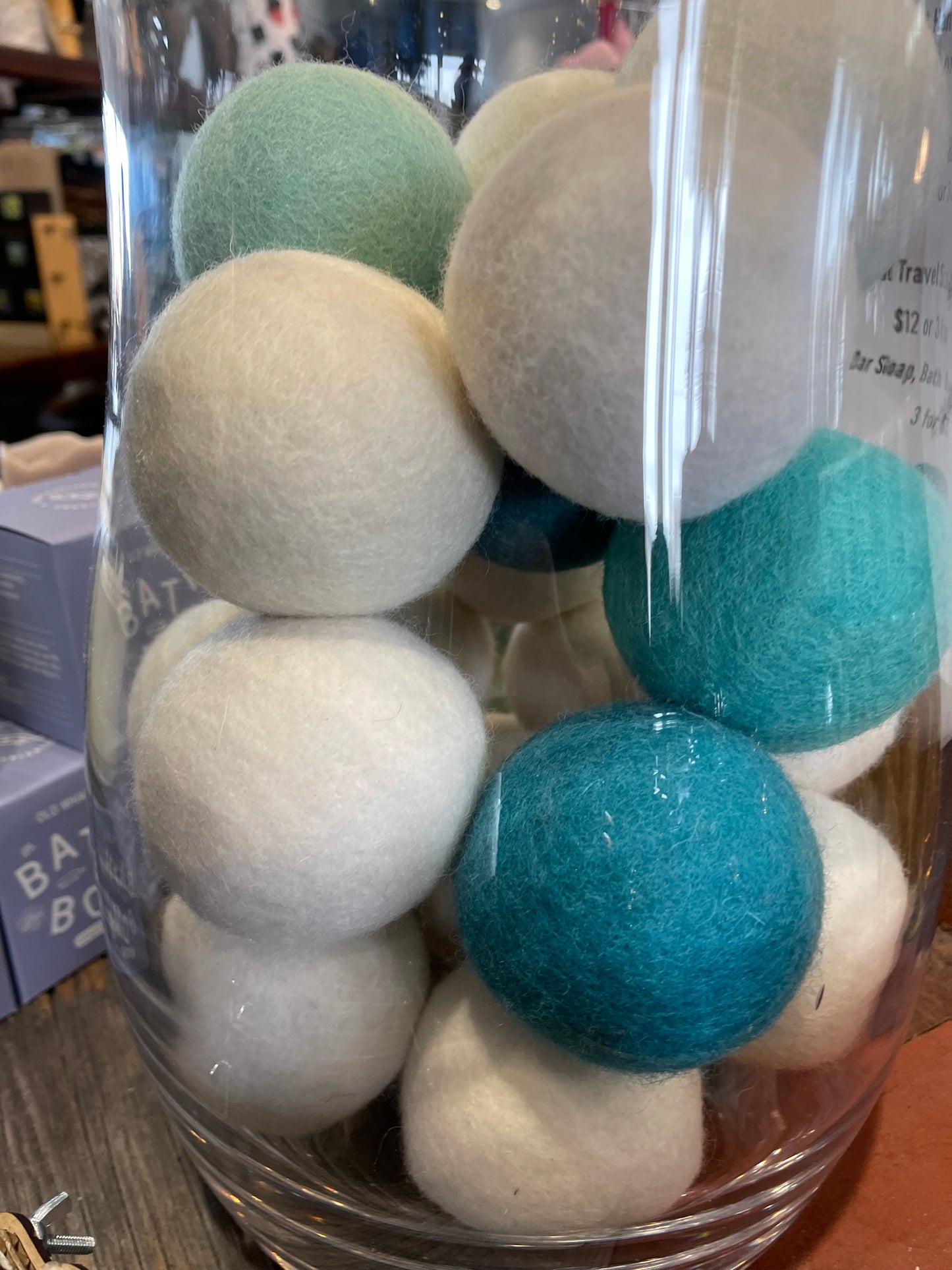 Organic Wool Eco-Friendly Dryer Balls
