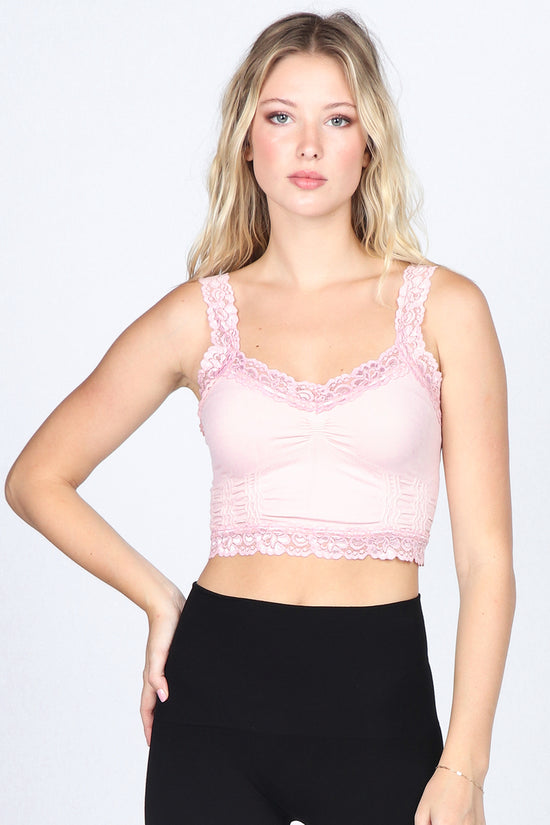 C2478 SS M.Rena Bralette with Lace Spring Summer – Twist Boutique