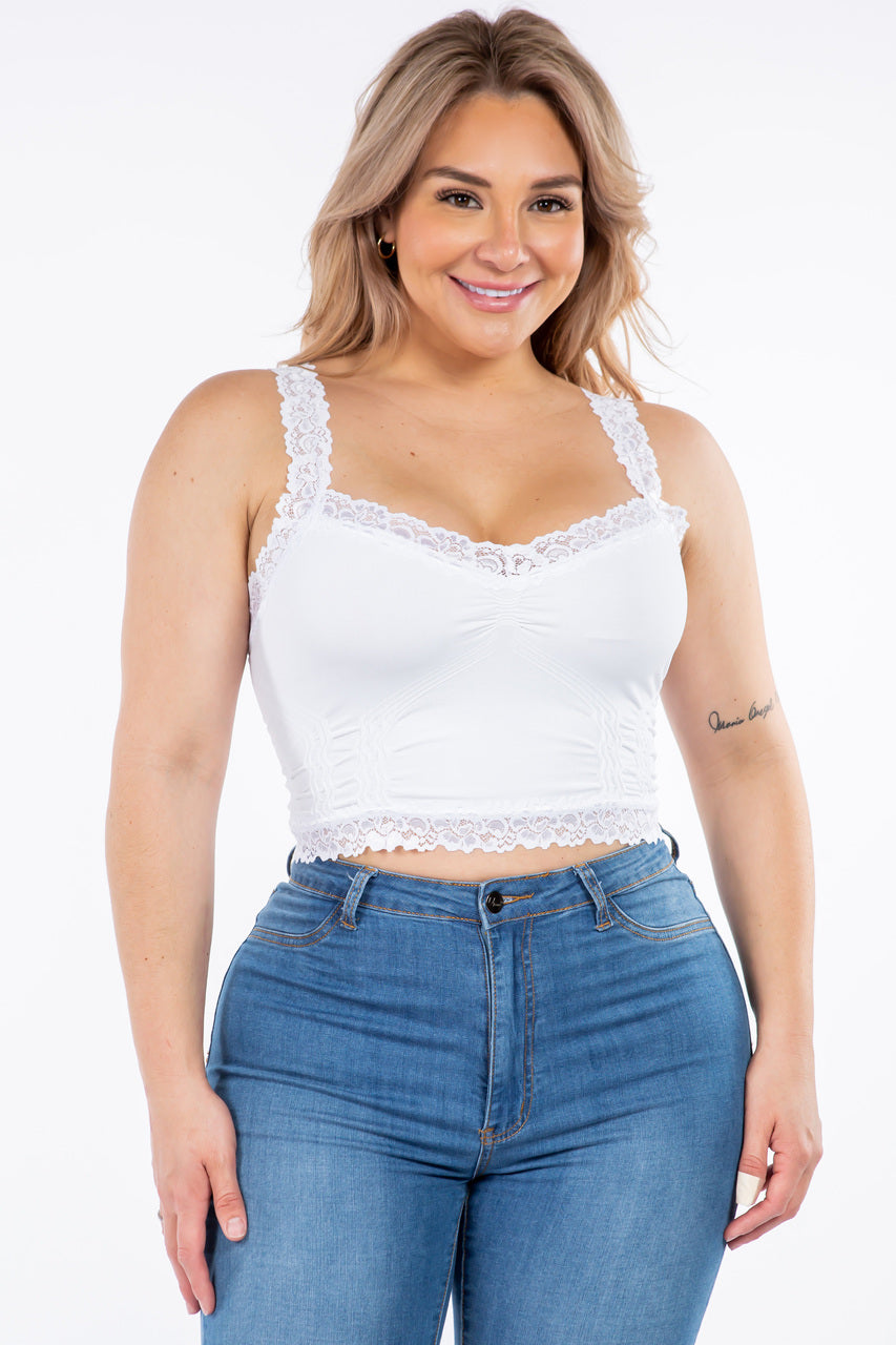 Load image into Gallery viewer, C2478XL Plus Size M.RENA BRALETTE with LACE

