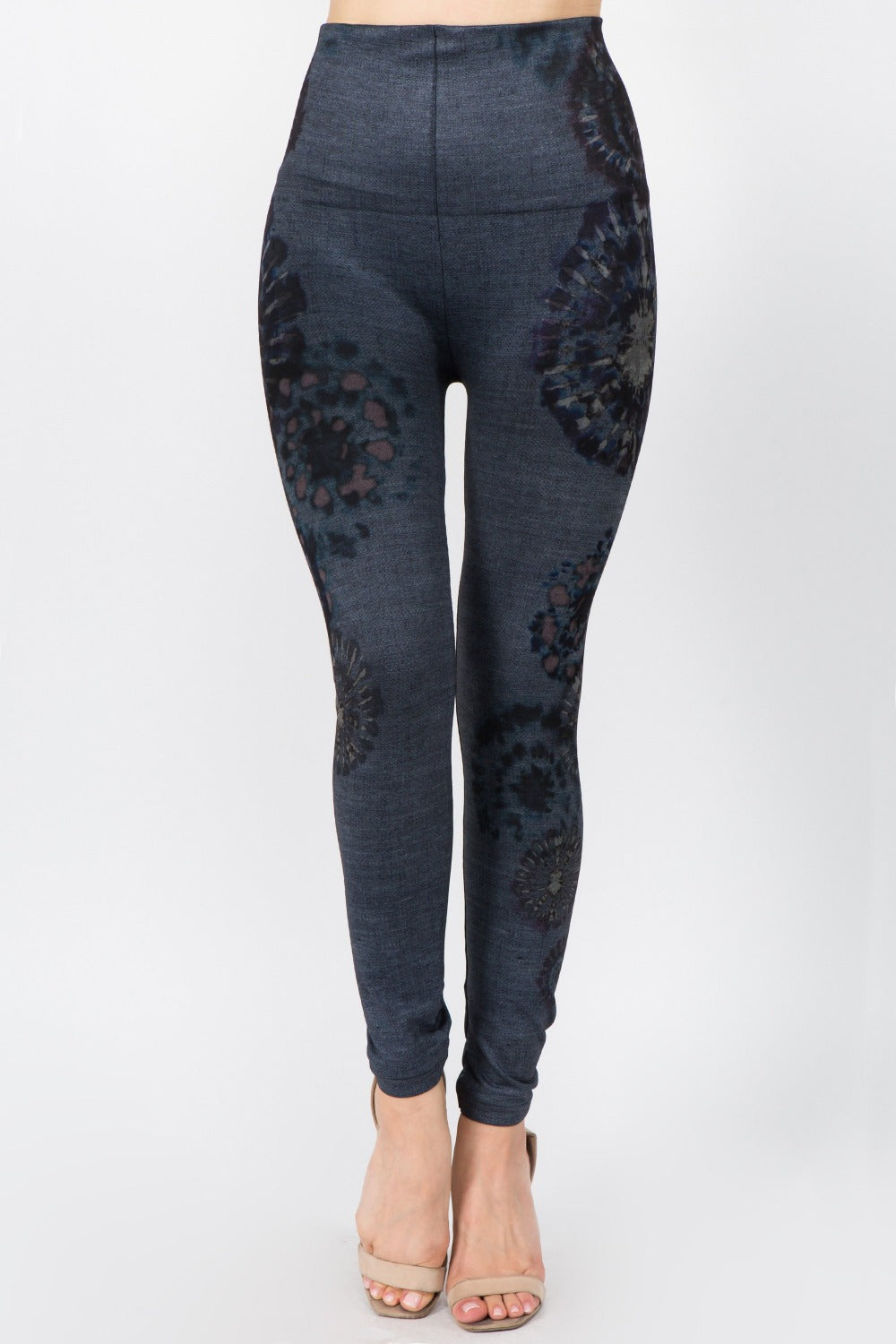 B4292AN High Waist Full Length Leggings