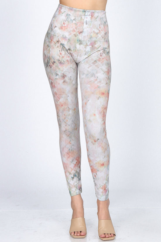 Load image into Gallery viewer, B4292DX High Waist Full Length Legging Monet Floral
