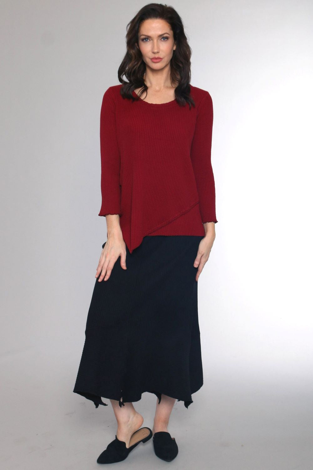 C44142 Waffle Top with Side Pocket