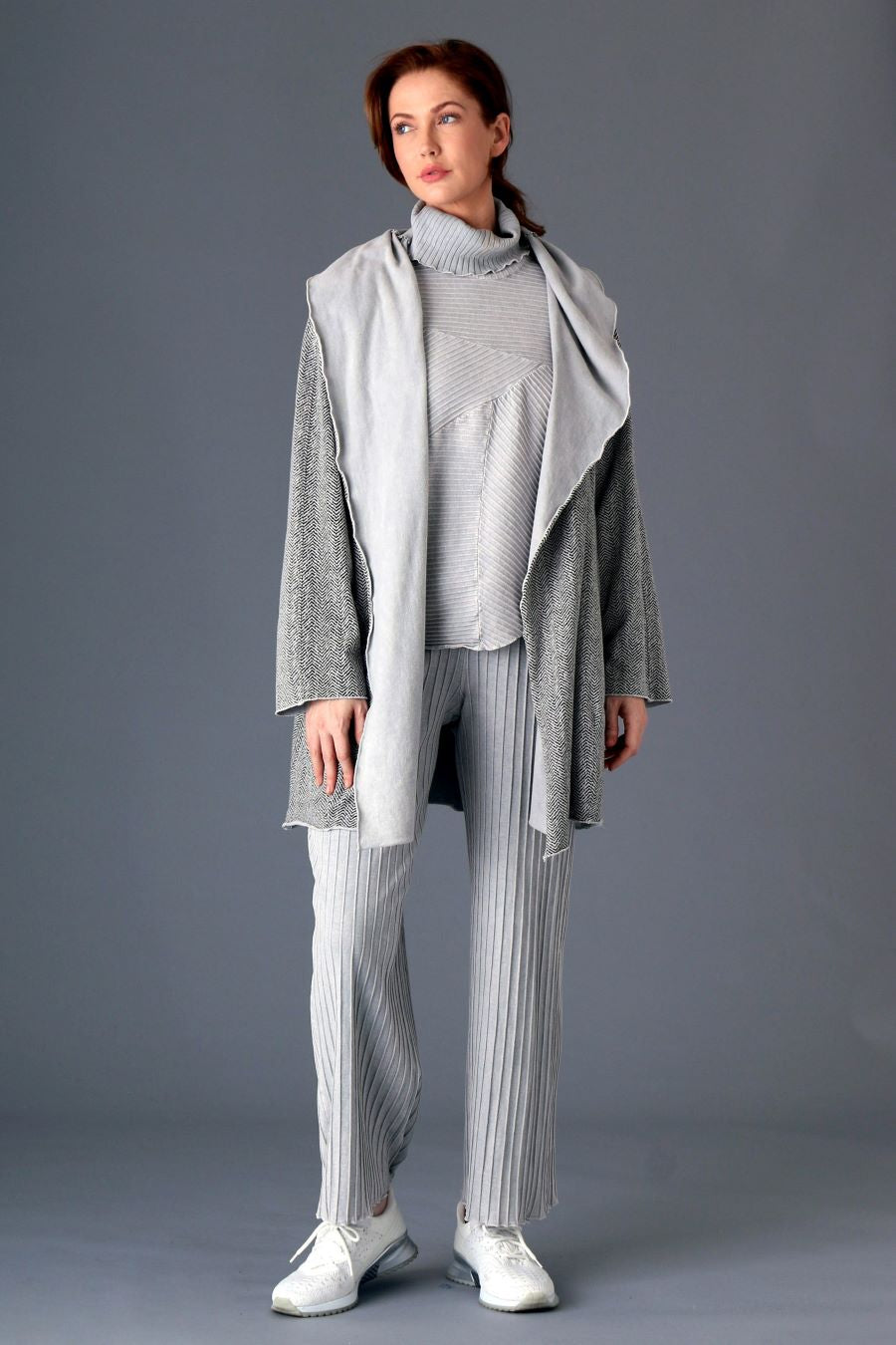 C44624P Reversible Coat with Pockets