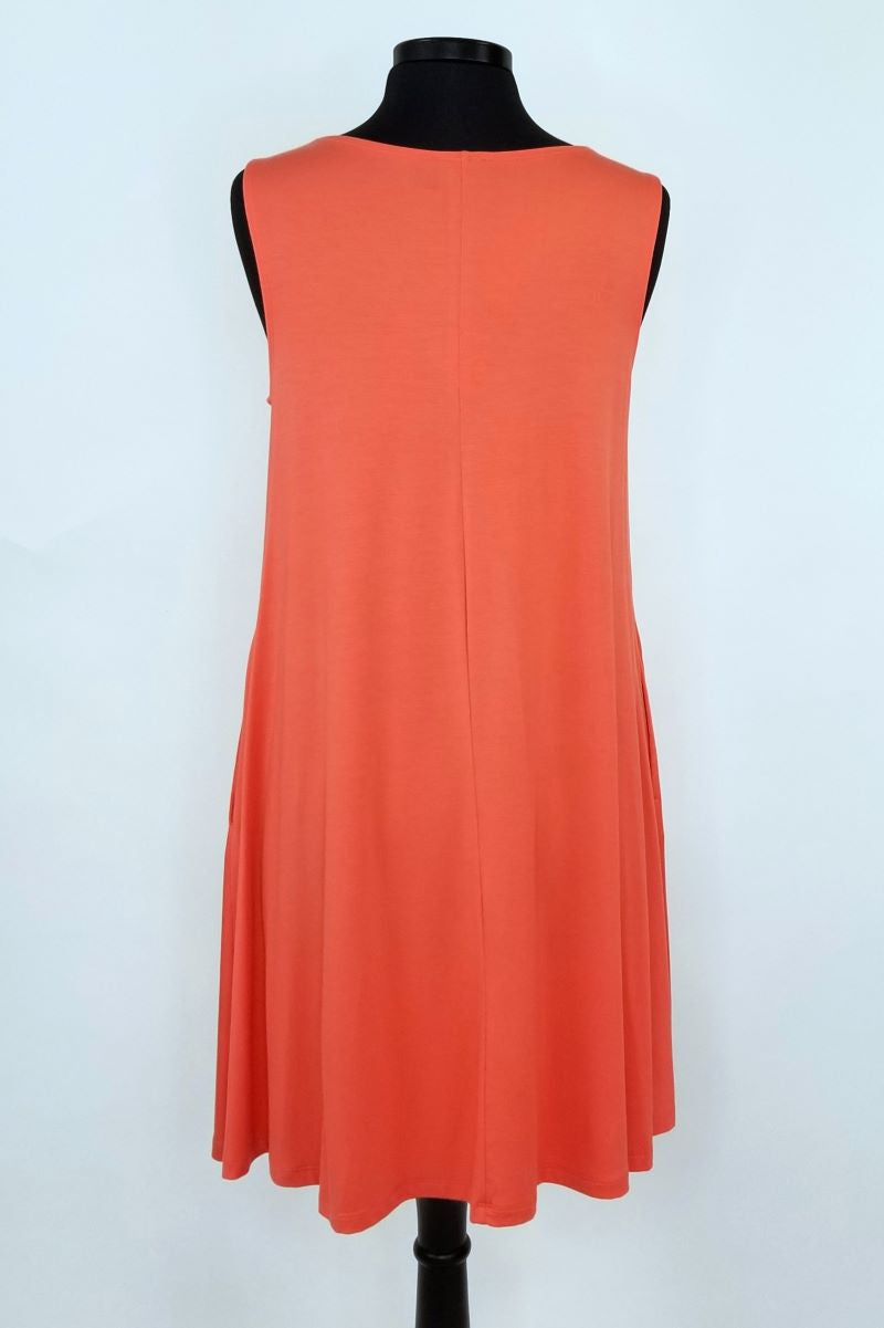 D315MTOMTO Sleeveless A-line Dress with Pockets