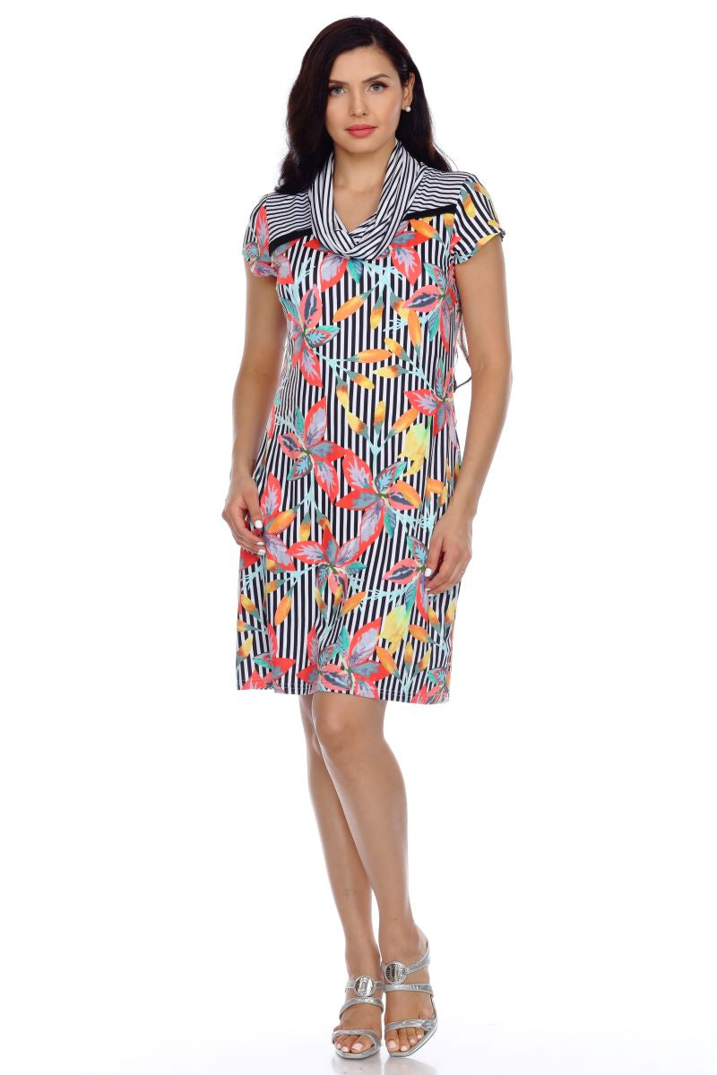 Women's Premium Cotton Diagonal Printed Night Gown – Designer mart