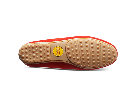 Free Spirit Orange Spice Suede Loafer