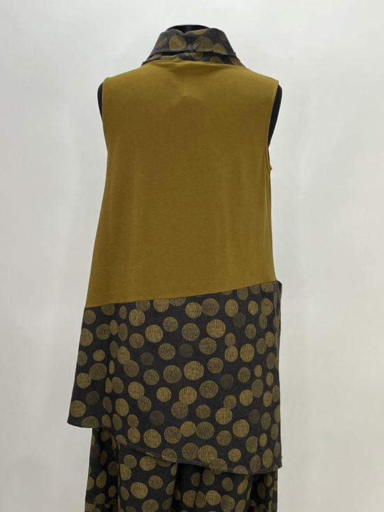 Aldina Tank - Golden