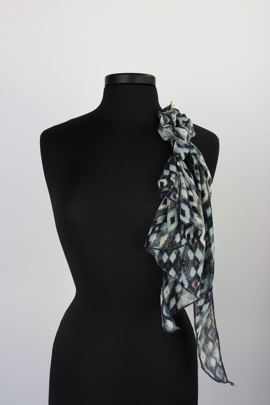 Twist Scarf with Hair Tie