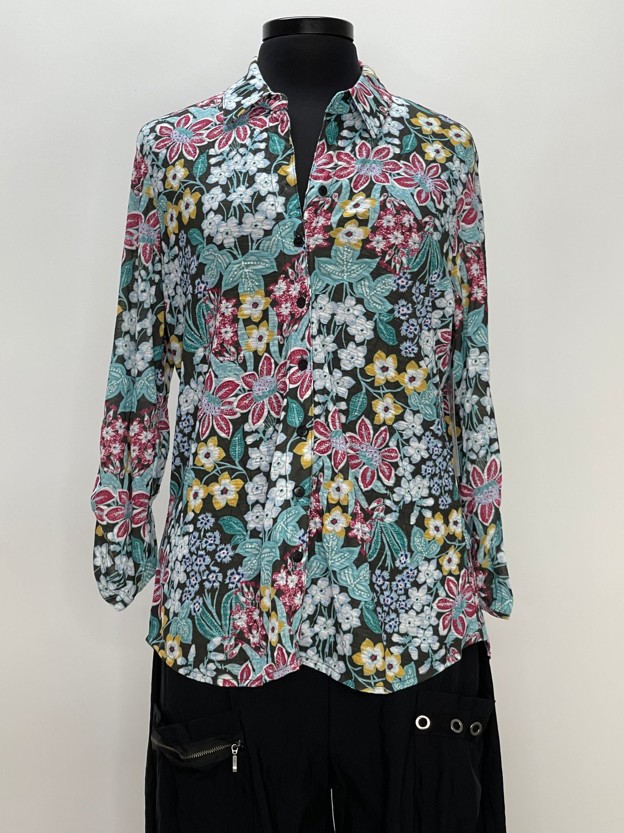 Twist & Button Top