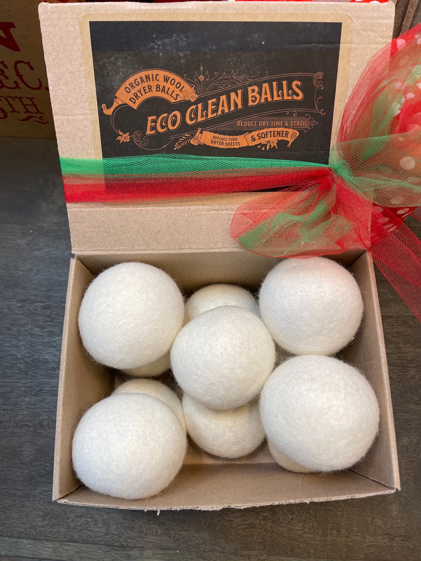 Organic Wool Eco-Friendly Dryer Balls