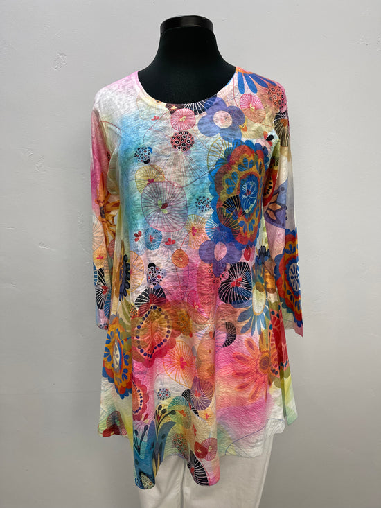 Floral Medallion Lowa A-Line Tunic