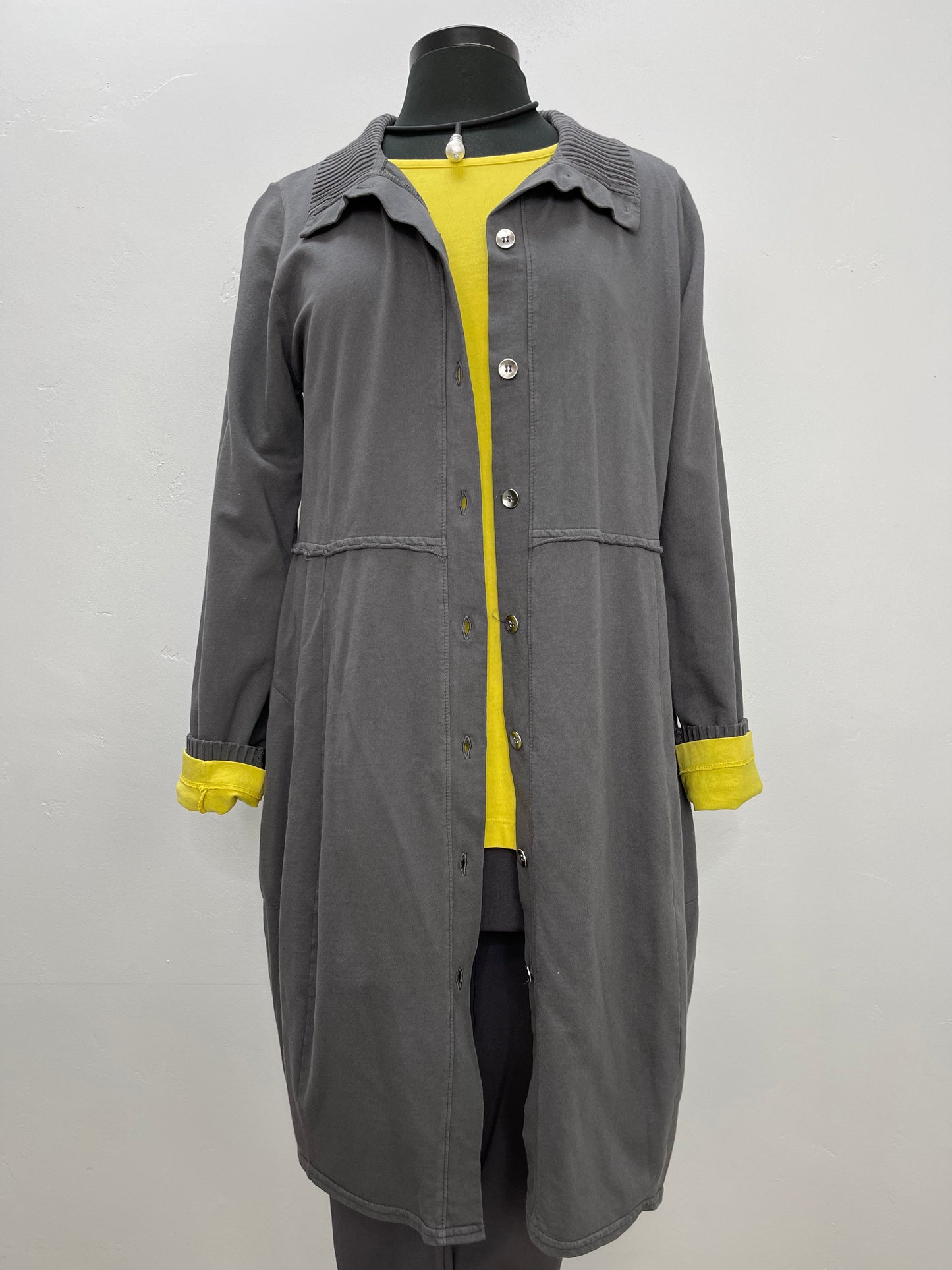 Dusk Button Down Bee Coat