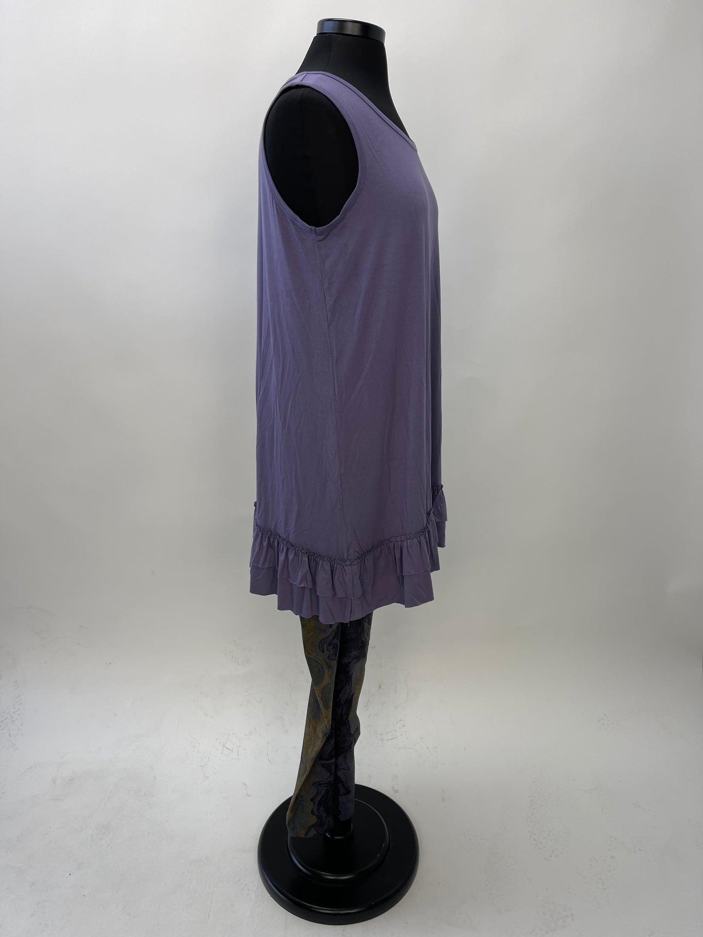 Load image into Gallery viewer, Modal Double Ruffle Tank - Lavender
