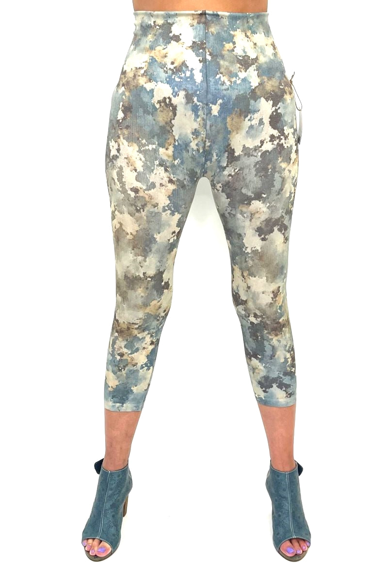 River Rock Capri High Waist Legging